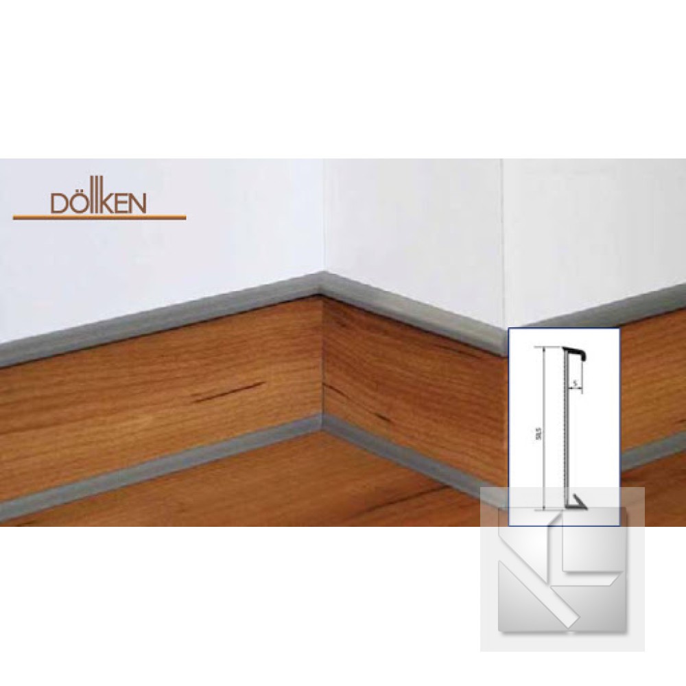 Плінтус для LVT Doellken DSL 60 W-201 (1064)
