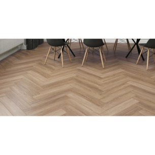 SPC вінілова плитка для підлоги FirmFit HERRINGBONE NATURA EWH 7114
