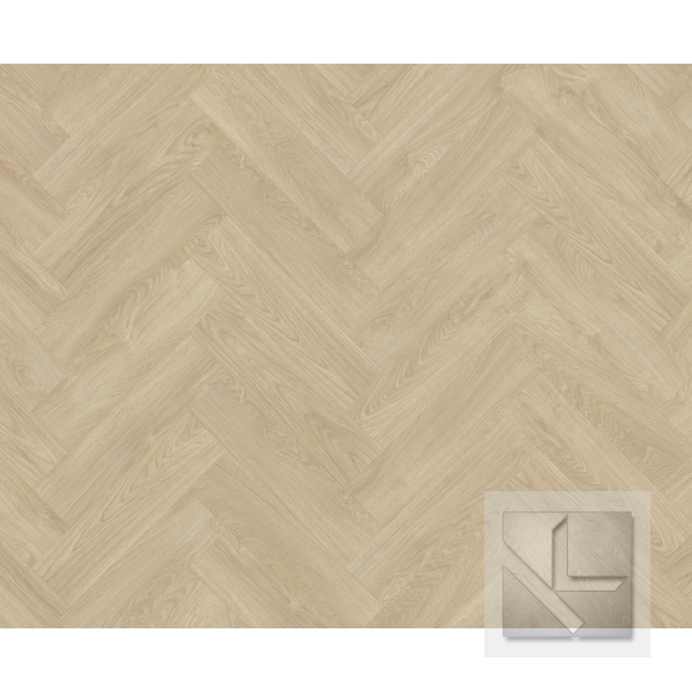 SPC вінілова плитка для підлоги Moduleo LayRed Herringbone Laurel Oak 51230