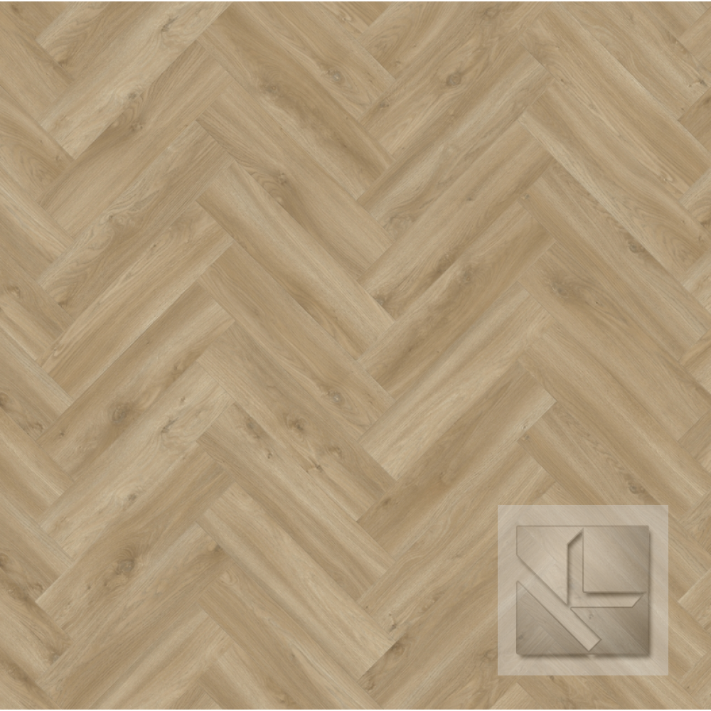 SPC вінілова плитка для підлоги Moduleo LayRed Herringbone Sierra Oak 58847