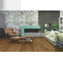 Кварц вінілова плитка для підлоги Quick-Step Bloom Autumn oak brown AVMPU40090