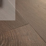 Кварц вінілова плитка для підлоги Quick-Step Bloom Autumn Oak Chocolate AVMPU40199