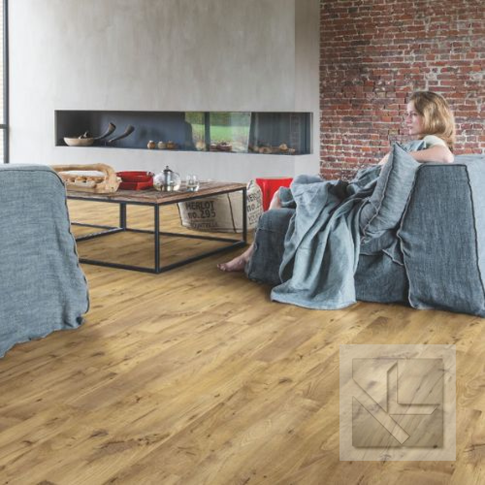 Кварц вінілова плитка для підлоги Quick-Step Blos base Vintage chestnut natural AVSPT40029