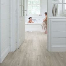 Кварц вінілова плитка для підлоги Quick-Step Blos base Canyon oak grey with saw cuts AVSPT40030