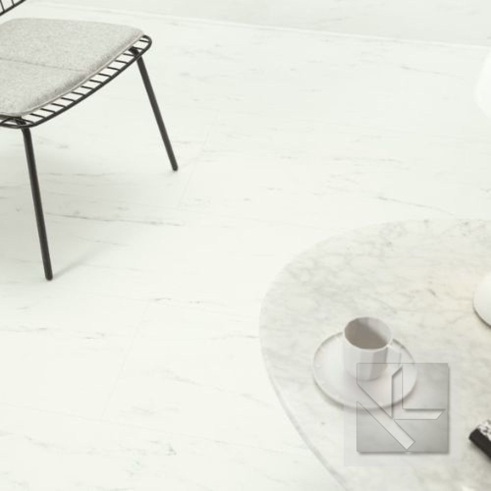 Кварц вінілова плитка для підлоги Quick-Step Oro base Marble Carrara White AVSTT40136