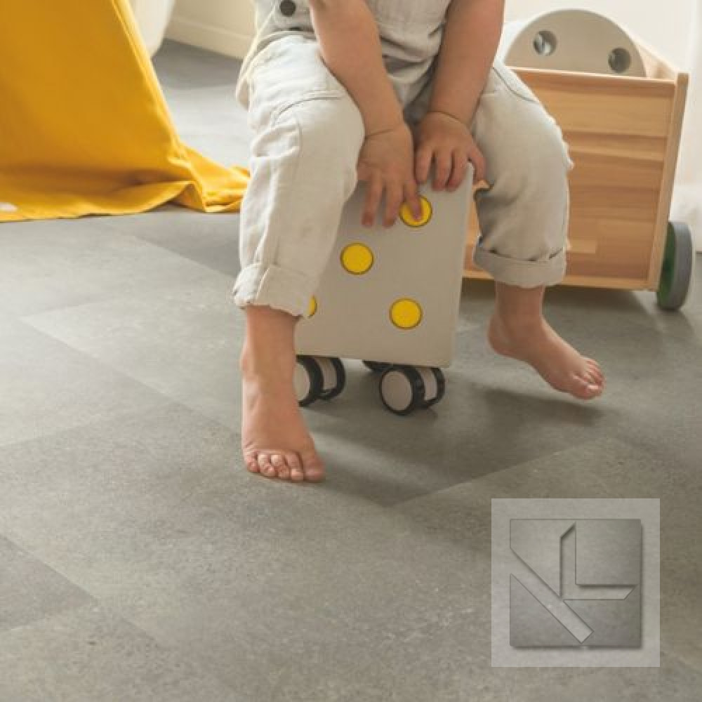 Кварц вінілова плитка для підлоги Quick-Step Oro base Concrete rock AVSTT40234