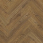 Кварц вінілова плитка для підлоги Quick-Step Pristine Herringbone Fall oak brown SGHBC20334