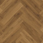 Кварц вінілова плитка для підлоги Quick-Step Ciro Herringbone Botanic caramel oak AVHBU40364