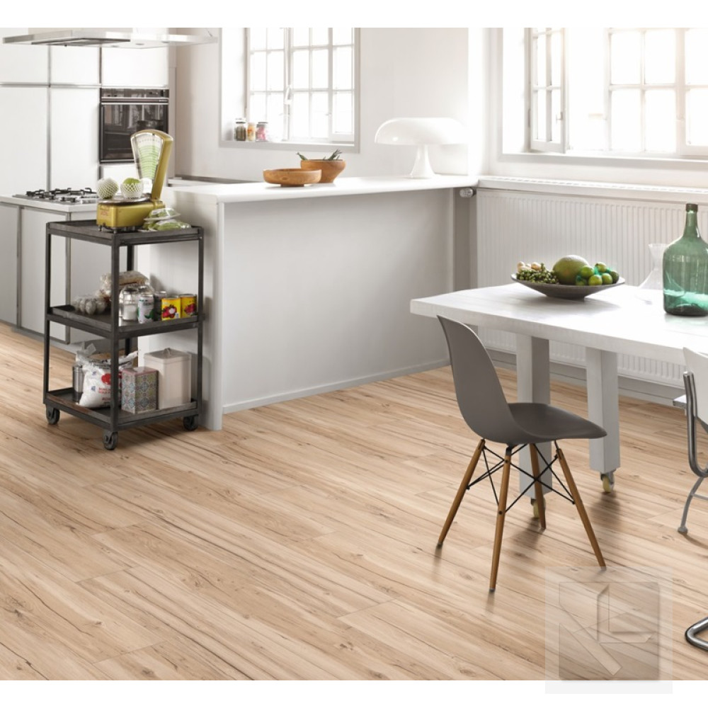SPC вінілова плитка для підлоги Parador Basic 5.3 Oak Memory sanded 1743002