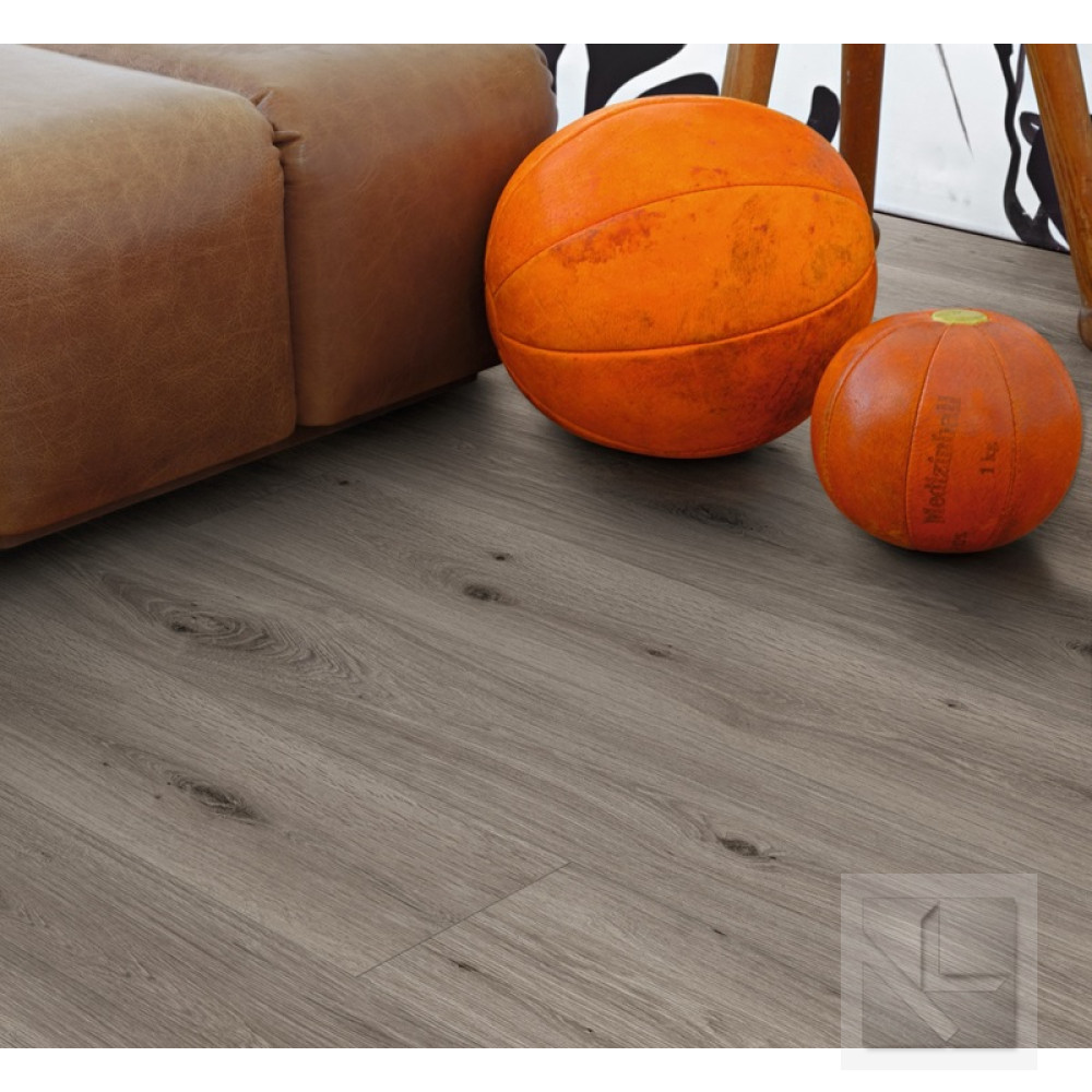 SPC вінілова плитка для підлоги Parador TrendTime 8 Oak Imperial light-grey 1744828