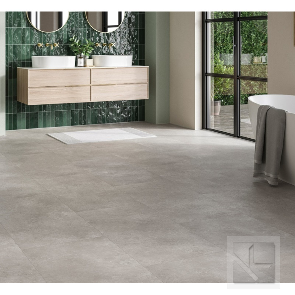 SPC вінілова плитка для підлоги Parador TrendTime 5 Stone Trafalgar light grey 1748846