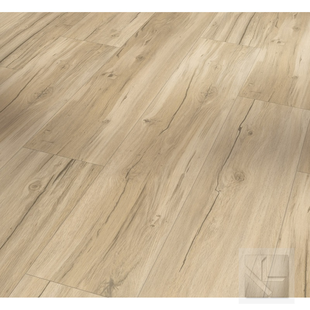 SPC вінілова плитка для підлоги Parador Basic 5.3 Oak Memory sanded 1743002