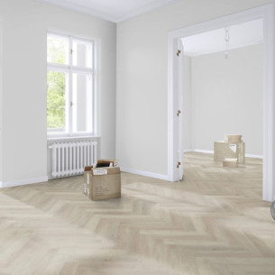 Кварц вінілова плитка для підлоги Wineo 400 DB Wood XS Balanced Oak Lightgrey DB286WXS
